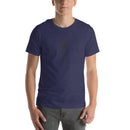 hidden cross t-shirt, blue