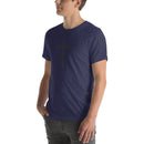 hidden cross t-shirt, blue