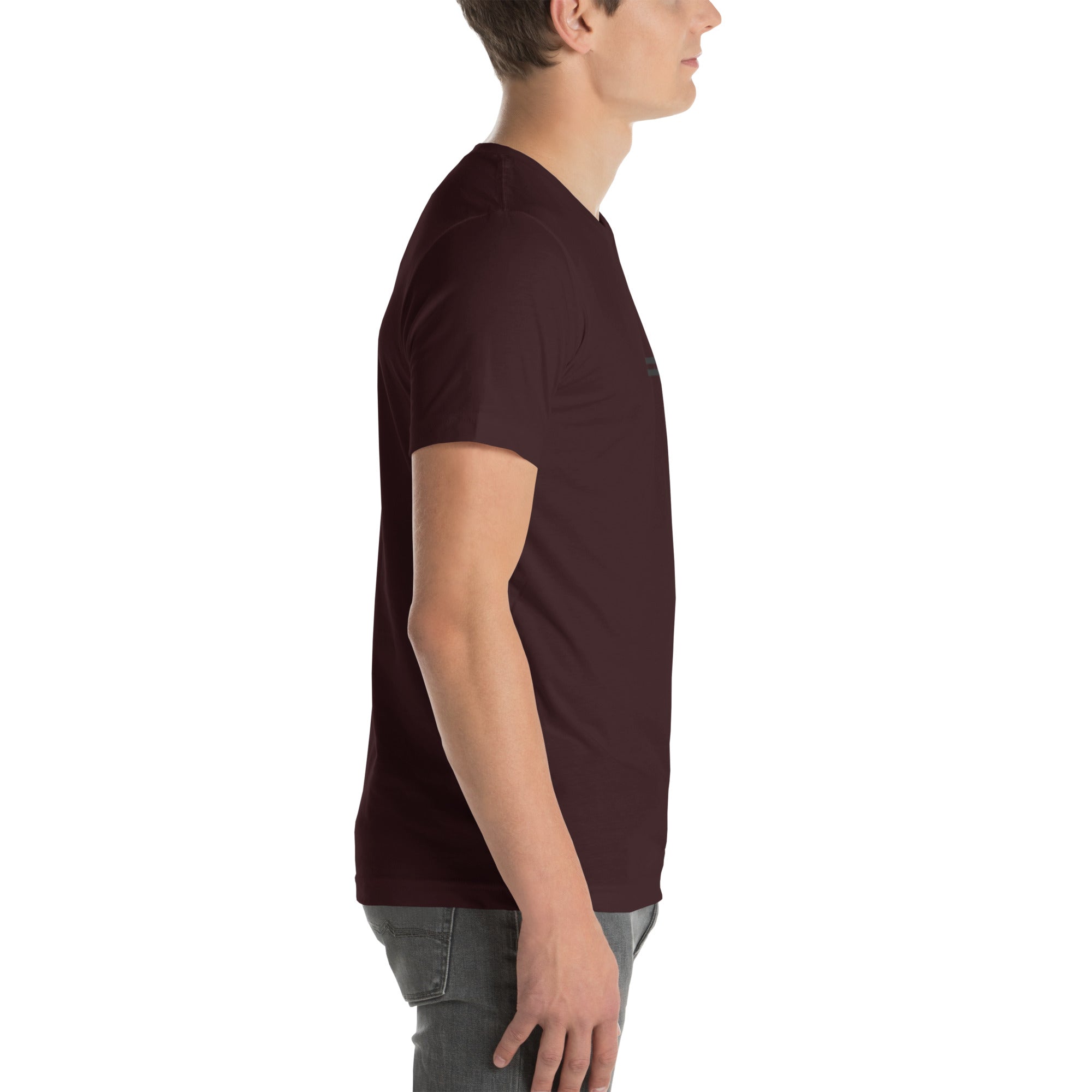 hidden cross t-shirt, red